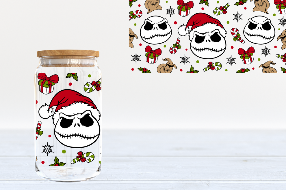 Nightmare before Christmas - glass can PRE-ORDER