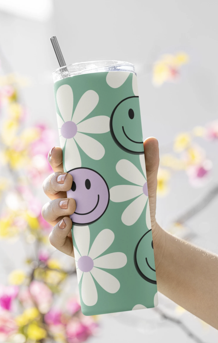 Groovy Daisy Tumbler