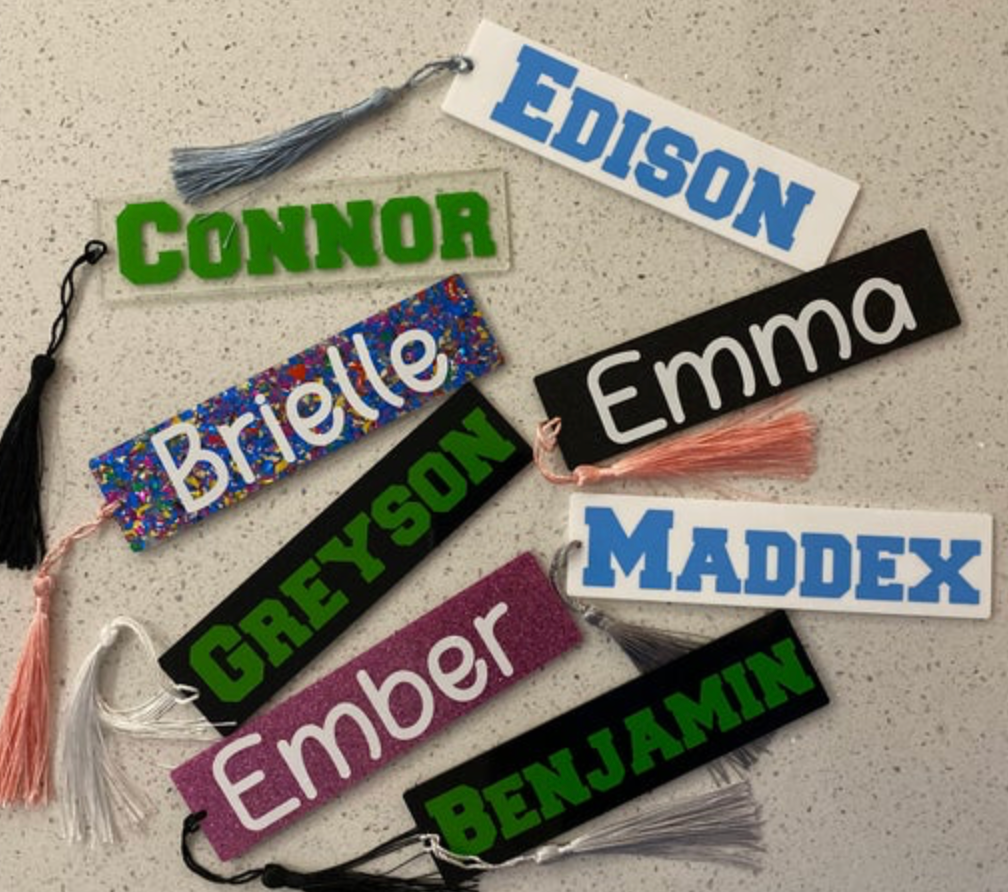 Acrylic Bookmarks