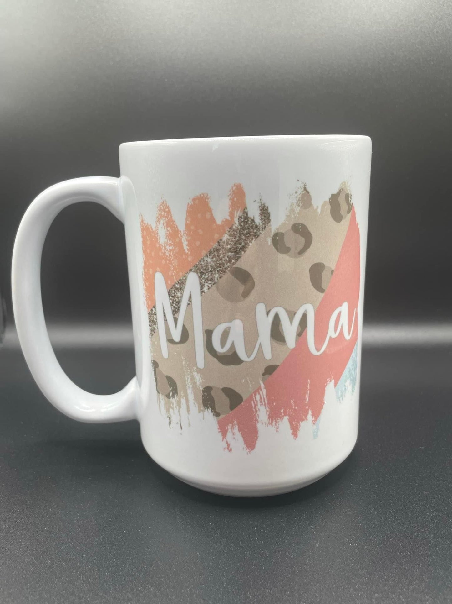 Mama pastel leopard