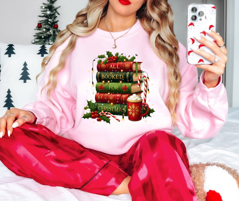 All booked for Christmas (design 2)