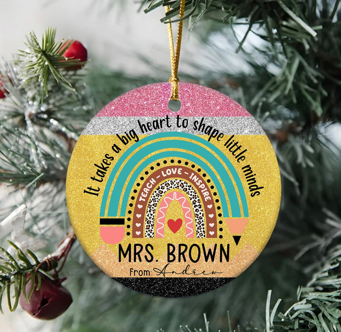 Teacher ornament