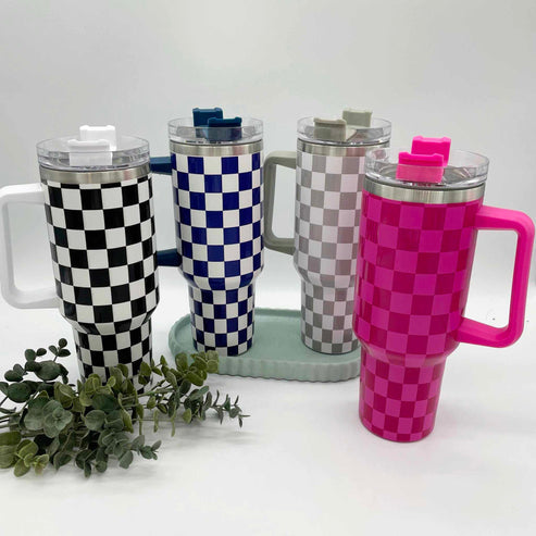 Checkers 40 oz tumbler PRE-ORDER