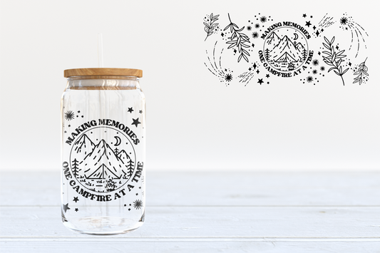 Making memories - glass can PRE-ORDER