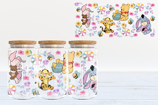 Baby pooh - glass can PRE-ORDER