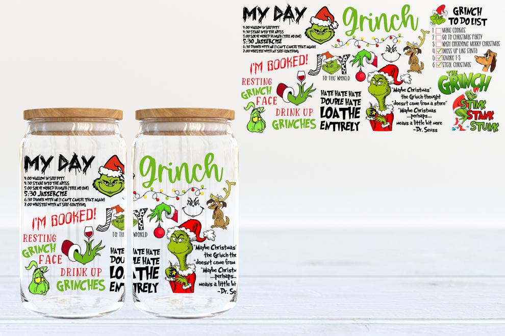 My day - glass can PRE-ORDER