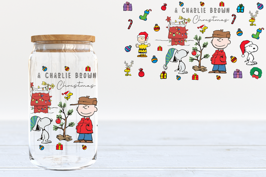 Charlie Brown - glass can PRE-ORDER