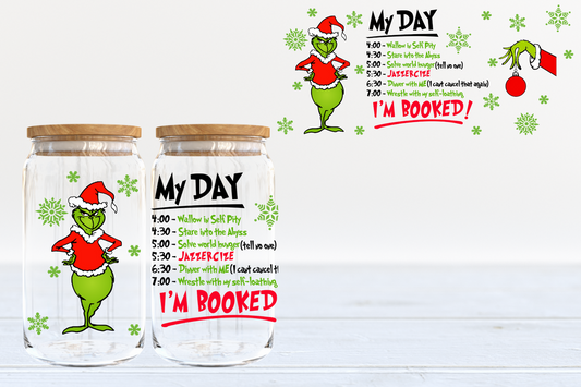 I’m booked - glass can PRE-ORDER