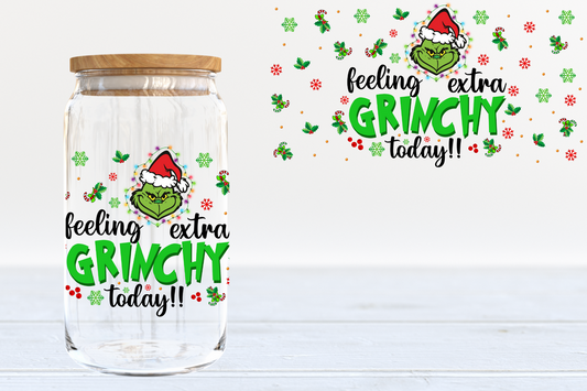 Feeling extra grinchy - glass can PRE-ORDER