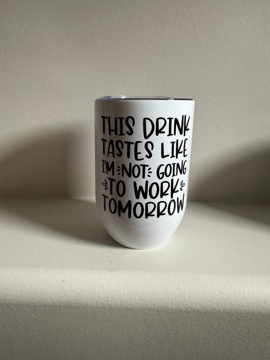 This drink tastes like…