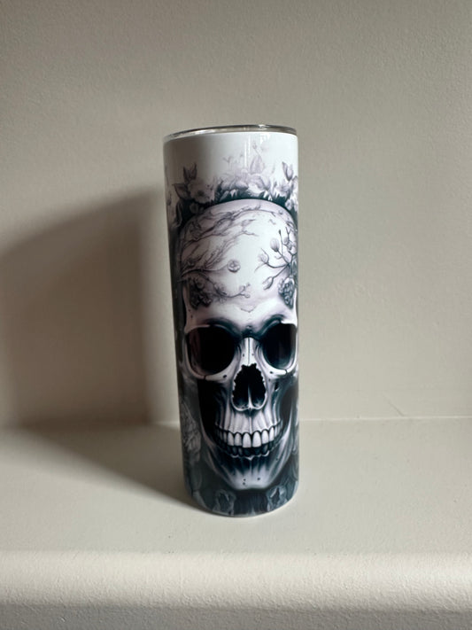 Floral skull