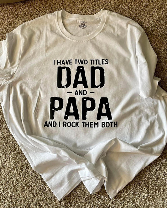 I have two titles