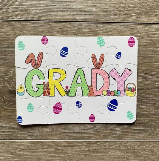 Easter Customized Puzzle - 12 Pieces