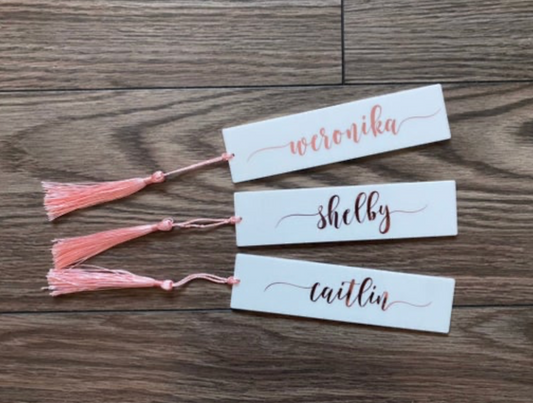 Acrylic Bookmarks